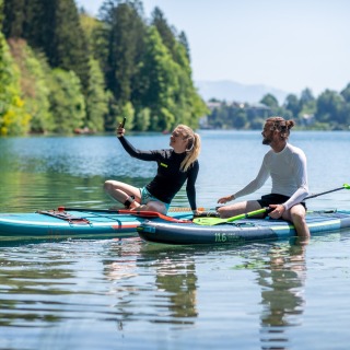 Pacchetto Tavola Da Paddle Sup Gonfiabile Jobe Duna 11.6 2024 - Blu Rubato