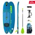 Pacchetto Sup Gonfiabile Jobe Leona 10.6 Aero 2024 - Verde Acqua