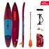 Pacchetto Tavola Da Paddle Sup Gonfiabile Jobe Neva 12.6 2024 - Borgogna