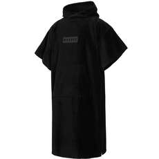 Poncho Deluxe In Cotone Mystic  - Nero 240417