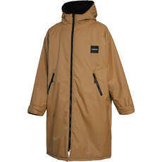 Mystic Explore Robe Poncho  - Marrone Ardesia 240400