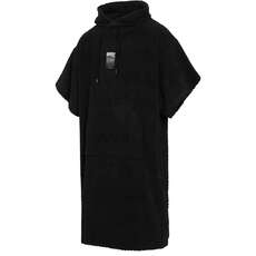Poncho Mystic In Cotone Jaquard  - Nero 240416