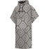 Poncho Mystic In Cotone Jaquard 2024 - Nero/bianco 240416