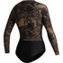 Costume Da Bagno A Maniche Lunghe Jayde Da Donna Mystic 2024 - Marrone Ardesia 240181