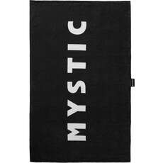 Telo Mare Mystic In Velluto Di Cotone Ad Asciugatura Rapida  - Nero 240044