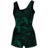 Costume Da Bagno Corto Jane Mystic Da Donna Sunn 2024 - Nero/verde 240270