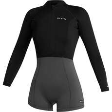 Muta Shorty Mystic Donna Lunar 2/2Mm Con Zip Frontale Longarm - Nera 240112