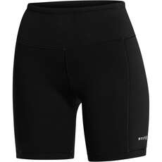 Pantaloncini Da Motociclista In Muta In Neoprene Lunare Da Donna Mystic - Nero 240232