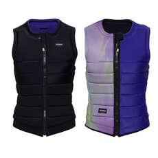 Gilet Da Impatto Reversibile Da Wakeboard Mystic Da Donna Zodiac  - Nero/viola