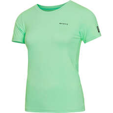 Rashvest A Maniche Corte Mystic Donna Star  - Lime 240260