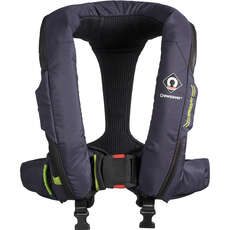 Giubbotto Di Salvataggio Crewsaver Ergofit 190N  - Imbracatura E Cappuccio - Blu Navy/lime