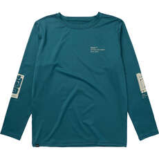Mystic Boarding Rashvest A Maniche Lunghe  - Verde Acqua 250760