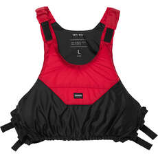 Gilet Galleggiante Mystic Star 50N Zipfree - Nero/rosso