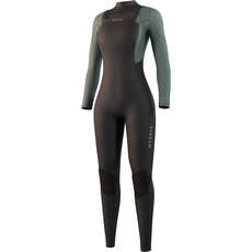 Muta Intera Mystic Star 5/3Mm Front-Zip Da Donna - Oliva Scuro 250050