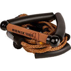 Ronix 25' Bungee Surf Rope Con Maniglia - Moka
