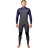 Muta Gul Flexor Yulex 3/2Mm Backzip Blindstitched 2026 - Grigio/Blu Fx1216