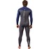 Muta Gul Flexor Yulex 3/2Mm Backzip Blindstitched 2026 - Grigio/Blu Fx1216