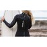 Muta Gul Flexor Yulex Da Donna 3/2Mm Con Cerniera Posteriore E Cuciture Nascoste 2026 - Nero/Palmo