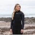 Muta Gul Flexor Yulex Da Donna 3/2Mm Con Cerniera Posteriore E Cuciture Nascoste 2026 - Nero/Palmo