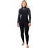 Muta Gul Flexor Yulex Da Donna 3/2Mm Con Cerniera Posteriore E Cuciture Nascoste 2026 - Nero/Palmo