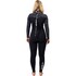 Muta Gul Flexor Yulex Da Donna 3/2Mm Con Cerniera Posteriore E Cuciture Nascoste 2026 - Nero/Palmo
