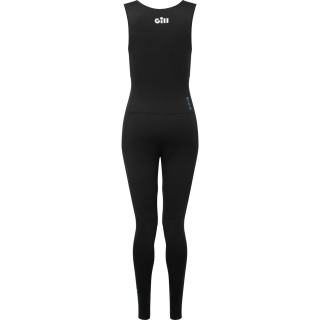 Muta Gill Dynamic Front Zip Longjane Da Donna 2026 - Nero/Seascape 5039W