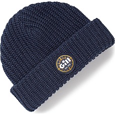 Berretto In Maglia A Trecce Gill - Blu Navy Ht55 Berretto In Maglia A Trecce Gill - Blu Navy Ht55