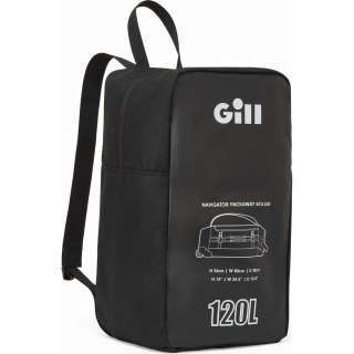 Borsa A Rotelle Gill Navigator Packaway Da 120 Litri - Nera L118