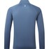 Maglietta A Maniche Lunghe Con Zip E Scollo A V Gill Uv Tec Da Uomo - Blu Tempesta Uv009