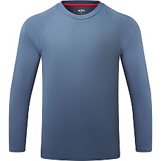 Maglietta A Maniche Lunghe Con Scollo Rotondo E Protezione Uv Tec Da Uomo Gill - Blu Tempesta Uv011