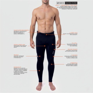 Pantaloni Da Muta Gul Code Zero 3Mm Eco 2026 - Nero Cz8303