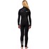 Muta Gul Junior Echo Natur 3/2Mm Chest Zip Flatlock 2026 - Nero/Fumo