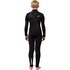 Muta Gul Junior Echo Natur 3/2Mm Chest Zip Flatlock 2026 - Nero/Fumo