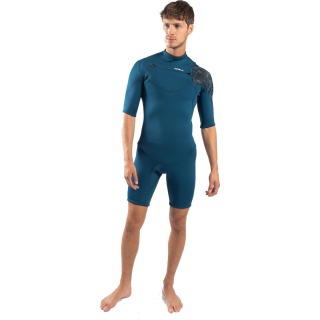 Muta Corta Gul Echo Response 3/2Mm Fl Chestzip - Blu Navy/Nucamo Re3325