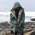 Poncho Impermeabile Con Cappuccio Gul Revorobe 2026 - Verde/Talpa