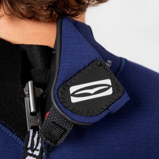 Muta Gul Flexor Yulex 4/3Mm Blindstitch Backzip Fullsuit - Nero Fx1217