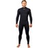 Muta Gul Flexor Yulex 5/4Mm Blindstitch Chestzip Fullsuit - Nero Fx1221