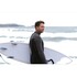 Muta Gul Flexor Yulex 5/4Mm Blindstitch Backzip Fullsuit - Nero/Grigio Fx1218