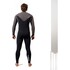 Muta Gul Flexor Yulex 5/4Mm Blindstitch Chestzip Fullsuit - Nero/Grigio Fx1221