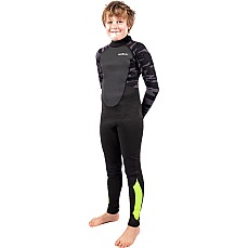 Muta Gul Junior Response 3/2Mm Backzip - Nero/Mimetico Re1322 Muta Gul Junior Response 3/2Mm Backzip - Nero/Mimetico Re1322