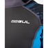 Muta Gul Junior Response 3/2Mm Backzip - Grigio/Blu Re1322