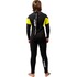 Muta Gul Junior Response Natur 3/2Mm Backzip 2026 - Nero/Lime Re1322