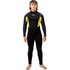 Muta Gul Junior Response Natur 3/2Mm Backzip 2026 - Nero/Lime Re1322