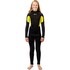 Muta Gul Junior Response Natur 3/2Mm Backzip 2026 - Nero/Lime Re1322