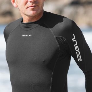 Rashguard A Maniche Lunghe Gul 2026 - Nero Rg0339