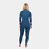 Muta Gul Response Echo Da Donna 3/2Mm Chestzip Flatlock - Blu/Marmo Re1328