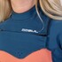 Muta Gul Response Echo Da Donna 3/2Mm Chestzip Flatlock - Blu/Marmo Re1328