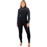 Muta Gul Flexor Yulex 4/3Mm Bs Chestzip Da Donna - Nero / Scatter Palm Fx1226
