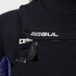 Muta Gul Flexor Yulex 5/4Mm Bs Chestzip Da Donna - Nero / Tie Bird Fx1227