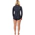 Muta Gul Luna7 Yulex 2Mm Boyleg Springsuit Da Donna 2026 - Nero/Scatterpalm